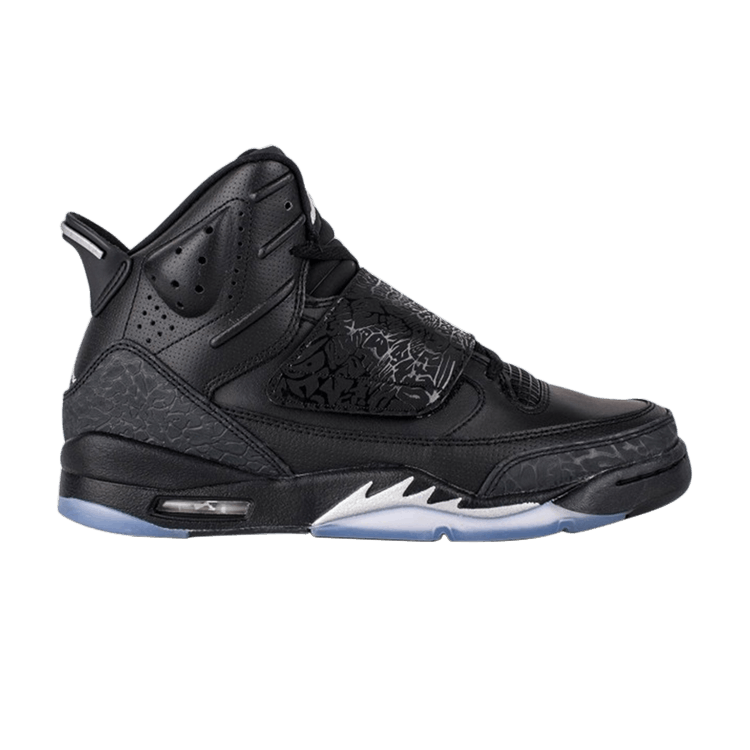 Air Jordan Son of Mars BG 'Black' — Black/Metallic Silver