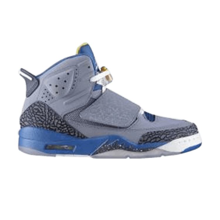 Air Jordan Son Of Mars GS — Stealth/White-Shaded Blue-University Gold