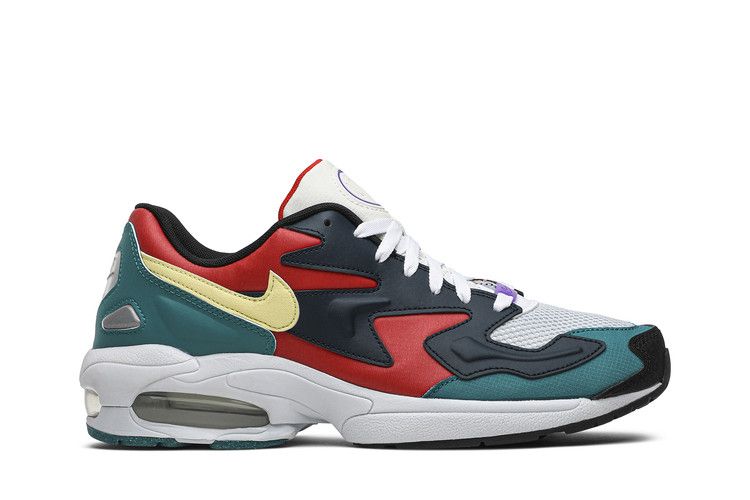 Nike Air Max 2 Light SP 'Red Navy Emerald' — Habanero Red/Armory Navy-Radiant Emerald (2)