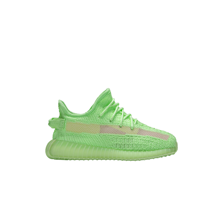 Adidas Yeezy Boost 350 V2 GID Infant 'Glow' — Glow/Glow/Glow