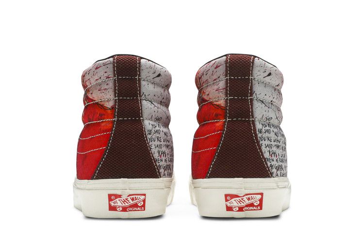 Ralph Steadman x Vans OG SK8-Hi LX 'Lion' — Red/Black
