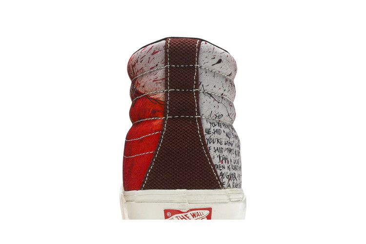 Ralph Steadman x Vans OG SK8-Hi LX 'Lion' — Red/Black