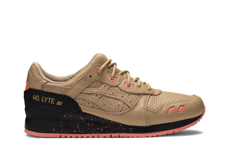 Sneaker Freaker x ASICS Gel Lyte 3 'Tiger Snake' — Beige/Pink