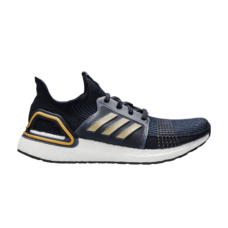 Adidas Ultraboost 19 Consortium 'Legend Ink' — Legend Ink/Gold Metallic/Bright Red