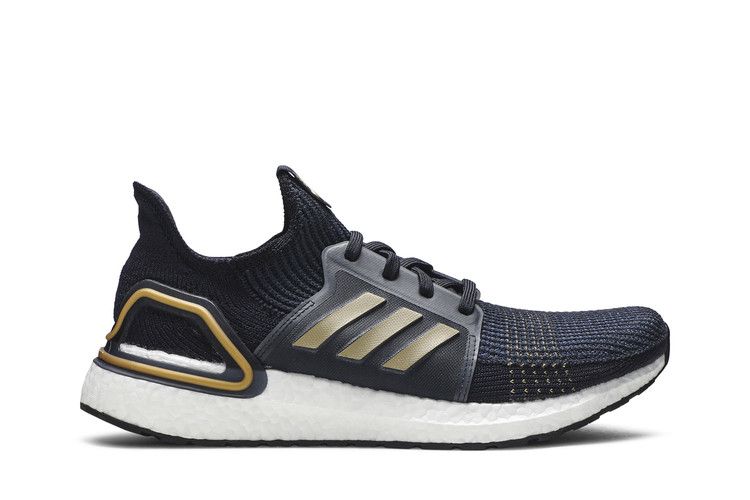 Adidas Ultraboost 19 Consortium 'Legend Ink' — Legend Ink/Gold Metallic/Bright Red