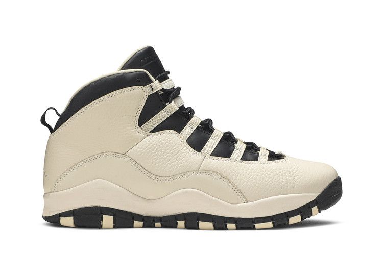 Air Jordan 10 Retro Premium GG 'Heiress' — Pearl White/Black-Black