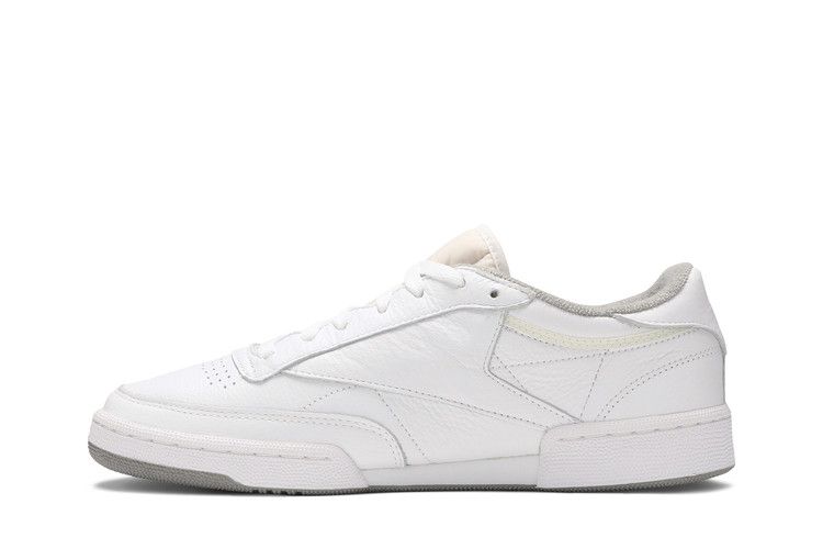 JJJJound x Reebok Club C 85 'White' — White/Space Grey/Chalk