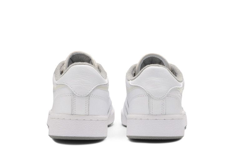 JJJJound x Reebok Club C 85 'White' — White/Space Grey/Chalk