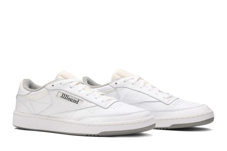 JJJJound x Reebok Club C 85 'White' — White/Space Grey/Chalk