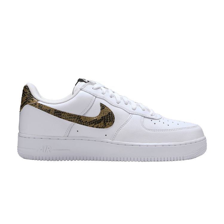 Nike Air Force 1 Low Retro 'Ivory Snake' 2019 — White/Elemental Gold/Dark Hazel/Black