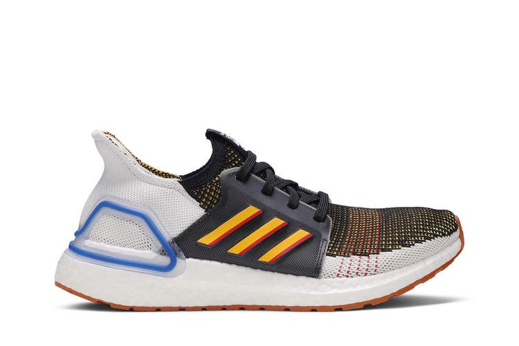 Toy Story 4 x adidas UltraBoost 19 J 'Woody' — Core Black/Active Gold/Scarlet