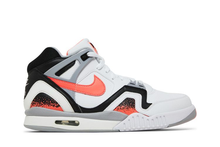 Nike Air Tech Challenge 2 Retro 'Hot Lava' 2019 — White/Hot Lava-Flat Silver (2)