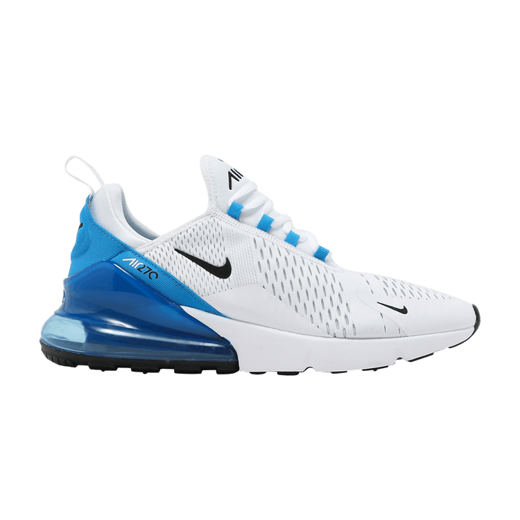 Nike Air Max 270 'White Photo Blue' — White/Black-Photo Blue-Pure Platinum