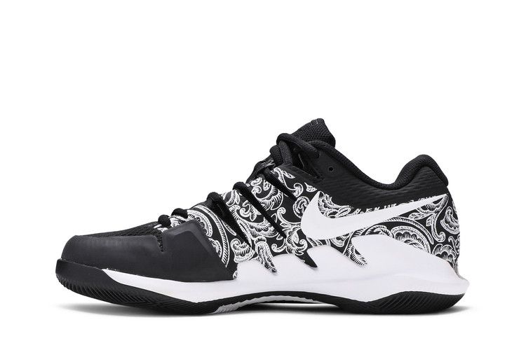 Nike Wmns Air Zoom Vapor X 'Rococo Print' — White/Black
