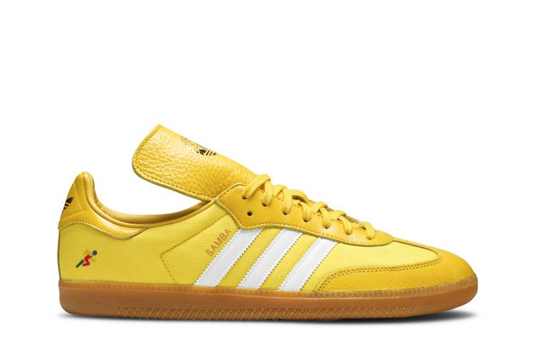 Oyster Holdings x adidas Samba OG 'Equipment Yellow' — Equipment Yellow/Cloud White/Gold Metallic