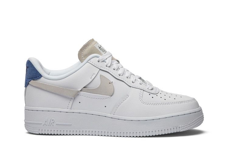 Nike Wmns Air Force 1 Low 'Vandalized' — White/Platinum Tint-Game Royal-Habanero Red (2)