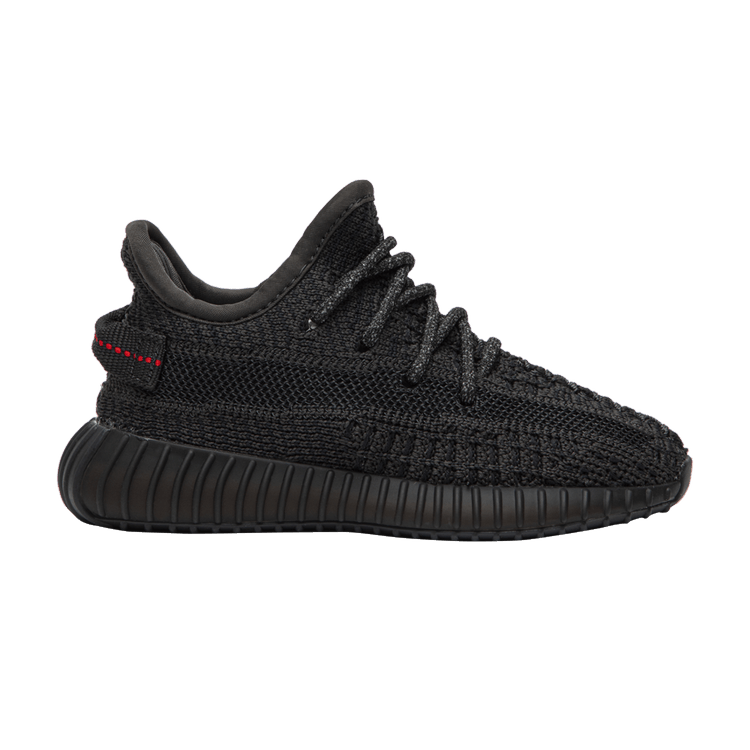 adidas Yeezy Boost 350 V2 Infant 'Black Non-Reflective' — Black/Black/Black