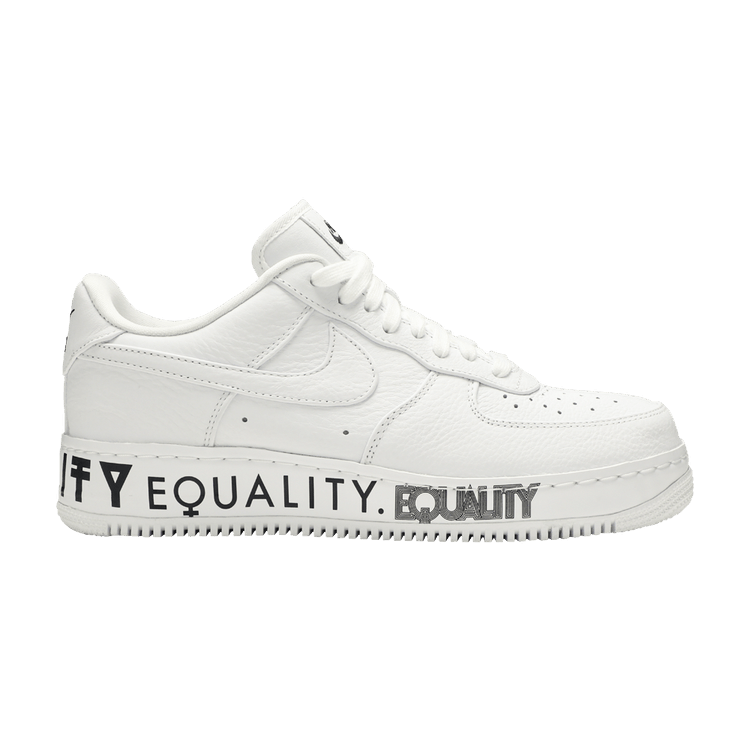 Nike Air Force 1 Low CMFT 'Equality' — White/White-Black