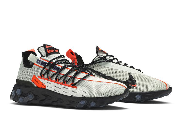Nike React WR ISPA 'Ghost Aqua' — Ghost Aqua/Total Crimson-Black