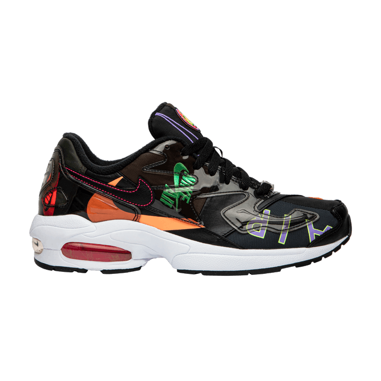Atmos x Nike Air Max 2 Light 'Logos Alternative' — Black/Multi-Color