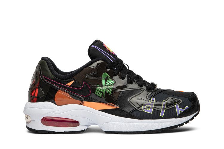 Atmos x Nike Air Max 2 Light 'Logos Alternative' — Black/Multi-Color (2)