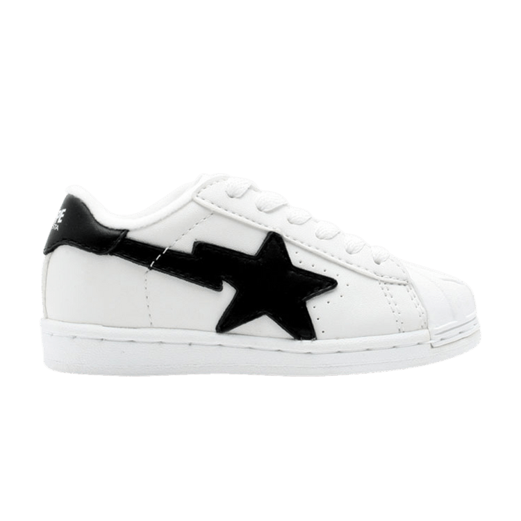 BAPE Skullsta FS-031 Low 'White Black' — White/Black