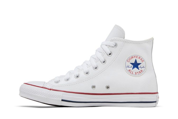 Converse Chuck Taylor All Star Leather Hi 'White' — White