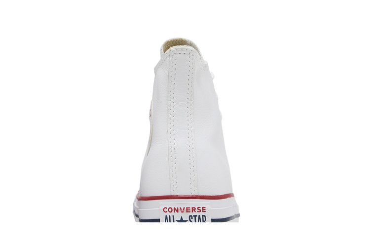 Converse Chuck Taylor All Star Leather Hi 'White' — White