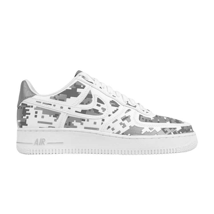 Nike Air Force 1 Low Premium 08 Qs 'Digi Camo' — White/White
