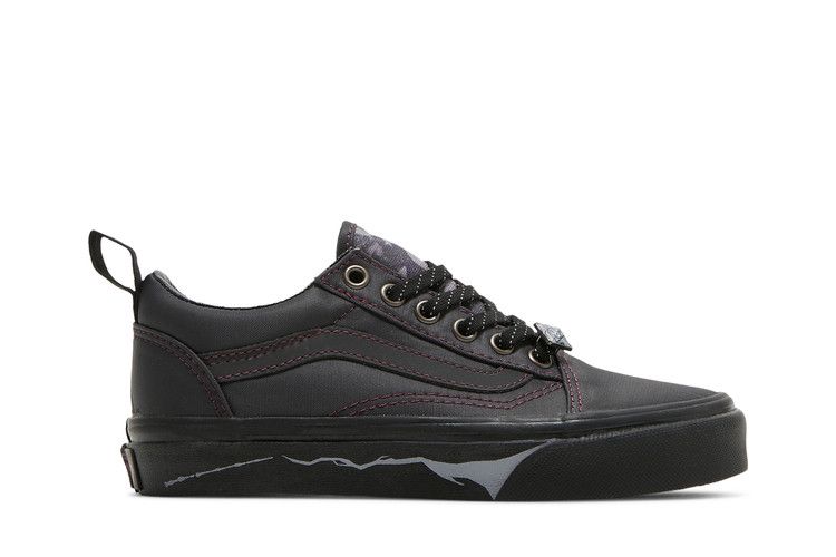 Harry Potter x Vans Old Skool Kids 'Deathly Hallows' — Black/Black
