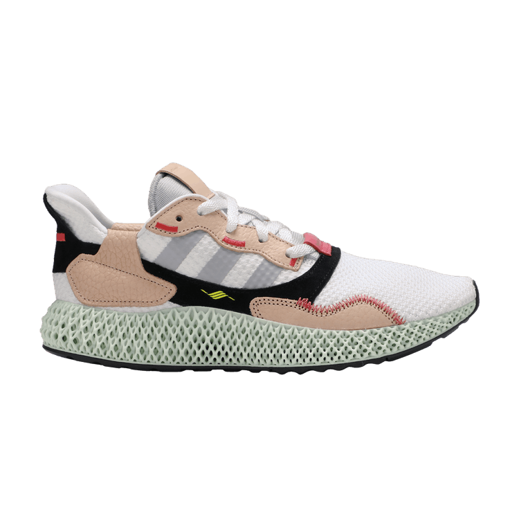 Hender Scheme x adidas ZX 4000 Futurecraft 4D 'White' — FTWWHT/GRETWO/CBLACK