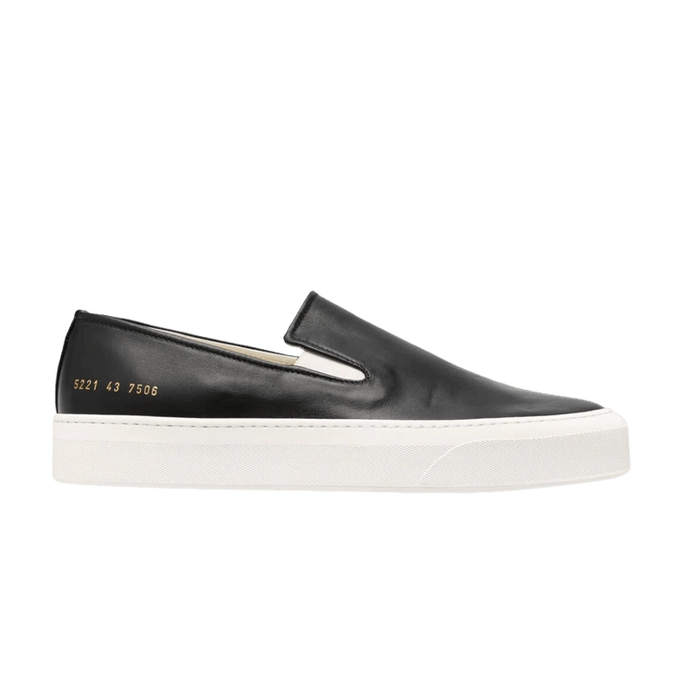 Common Projects Slip-On 'Black White' — Black/White