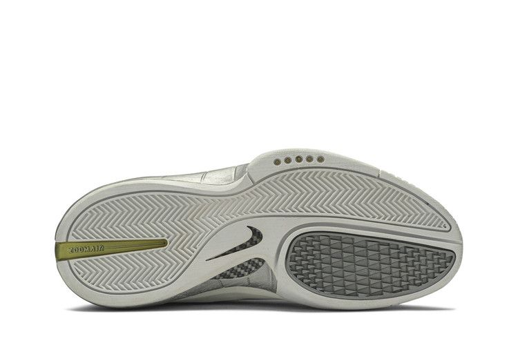 Nike Air Zoom Huarache 2K4 KB 'Laser White' — White/Metallic Silver-Metallic Gold