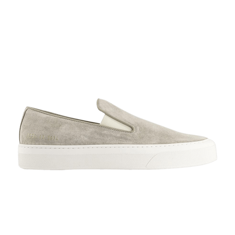 Common Projects Slip-On 'Warm Grey' — 3874 Warm Grey