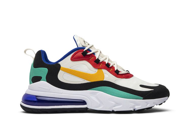 Nike Air Max 270 React 'Bauhaus' — Phantom/University Gold-University Red-Multicolor (2)