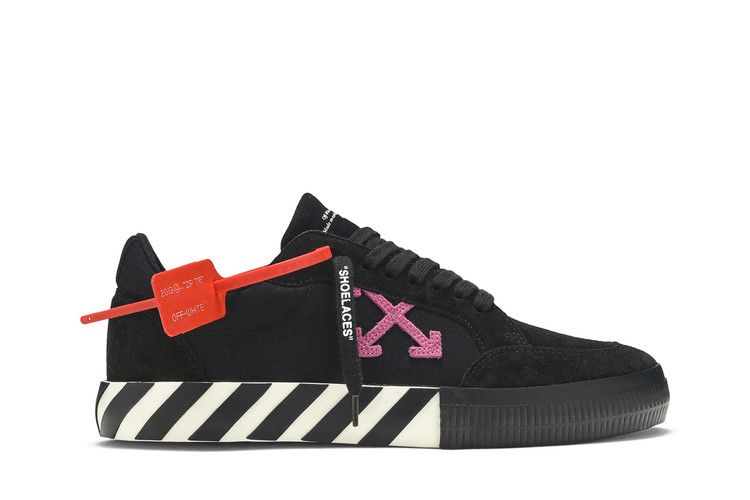 Off-White Vulc Sneaker 'Black Fuchsia' 2019 — Black/Fuchsia