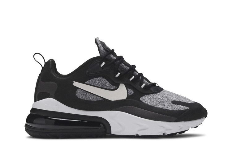 Nike Wmns Air Max 270 React 'Black' — Black/Vast Grey-Off Noir-Black (2)
