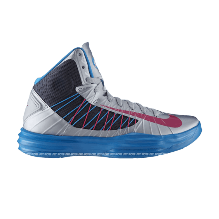 Nike Lunar Hyperdunk 'WBF' — Wolf Grey/Fireberry-Dynamic Blue