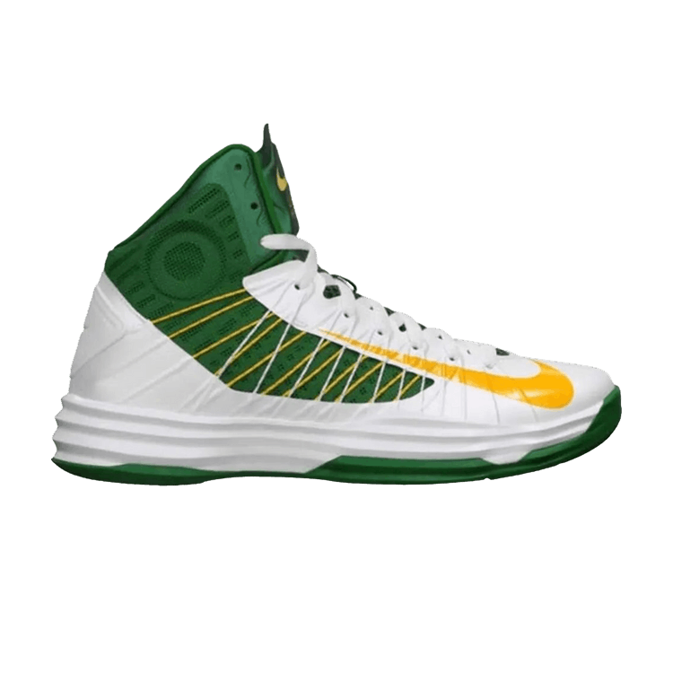 Nike Lunar Hyperdunk 2012 'Brazil Home' — White/University Gold/Pine Green/Gorge Green