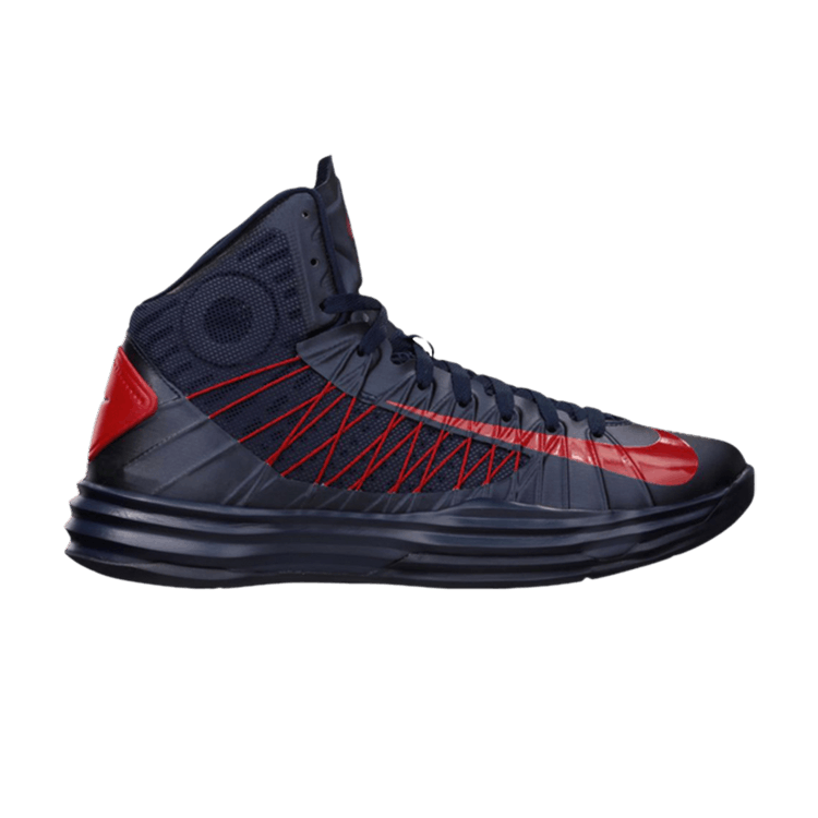 Nike Hyperdunk 2012 'Obsidian University Red' — Obsidian/University Red