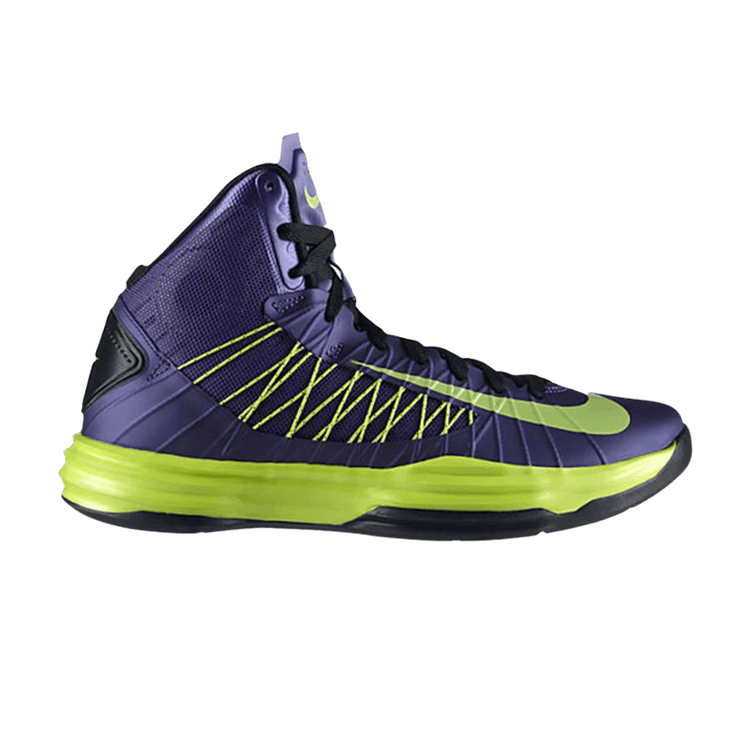 Nike Lunar Hyperdunk 2012 'Court Purple Atomic Green' — Court Purple/Atomic Green/Black