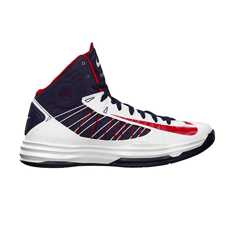 Nike Hyperdunk+ Sport Pack 'USA' — White/University Red-Obsidian