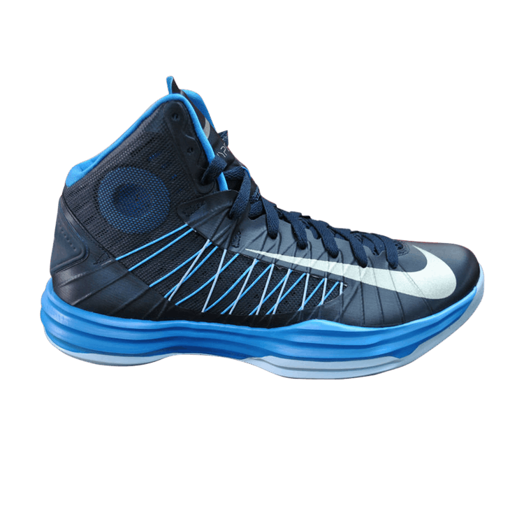 Nike Hyperdunk 2012+ 'Black Blue Glow' — Black/Silver/Blue Glow