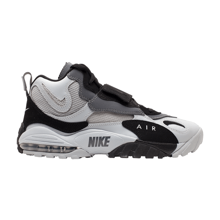Nike Air Max Speed Turf 'Oakland Raiders' — Wlf Gry/Mtllc Slvr-Blk-Drk Gry
