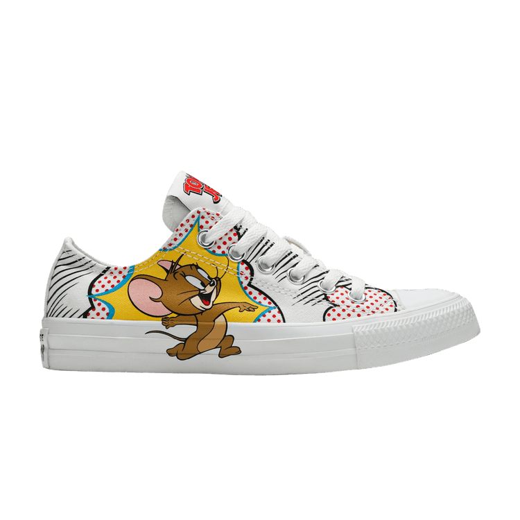 Tom and Jerry x Converse Chuck Taylor All Star Low 'Carton' — White/Multi-Color/White