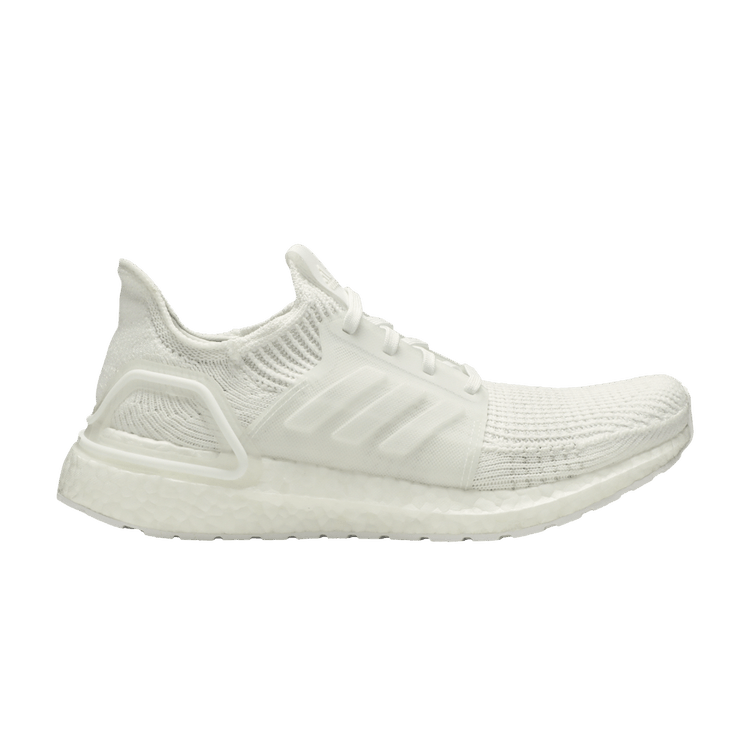 adidas UltraBoost 19 'Triple White' — Footwear White/Footwear White/Core Black