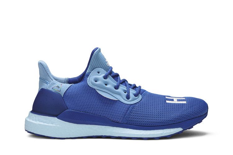 Pharrell x adidas Solar Hu Glide 'Power Blue' — Blue/Power Blue/College Royal