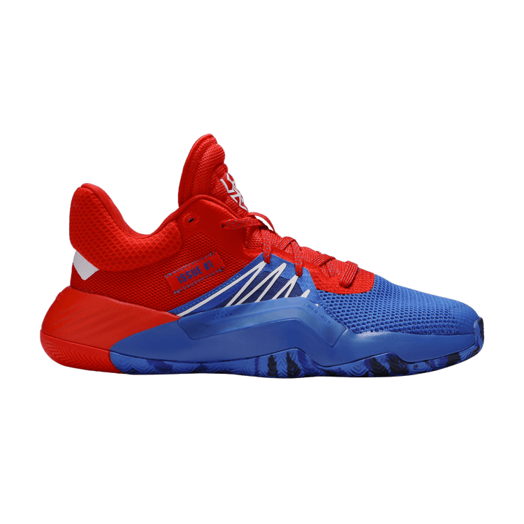 Marvel x adidas D.O.N. Issue 1 'Amazing Spider-Man' — Red/Blue/Footwear White
