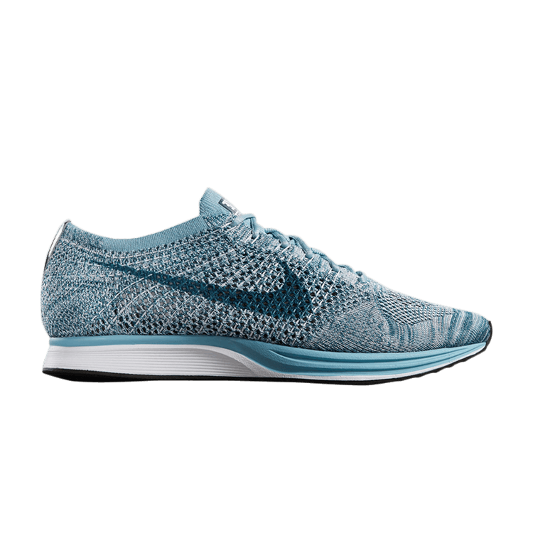 Nike Flyknit Racer 'Blueberry' — White/Legion Blue-Mica Blue