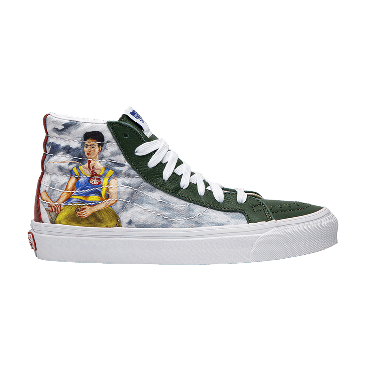 Frida Kahlo x Vans OG SK8-Hi LX 'Las Dos Fridas' — True White/Multi-Color